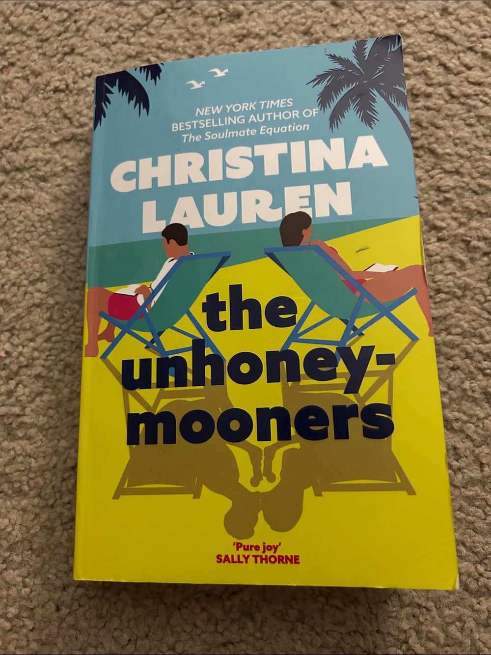 Christina Lauren - The Unhoneymooners (Bright Yellow & Sky Blue Cover)